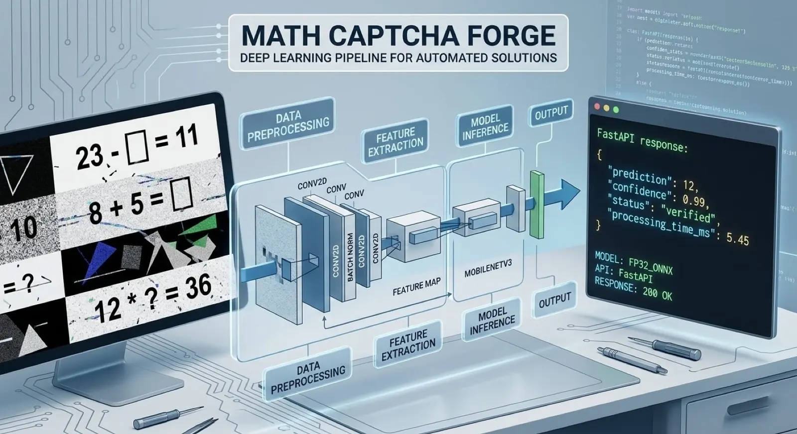 Math Captcha Forge